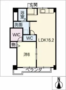 ウィルハウス桜山【3階】の間取り