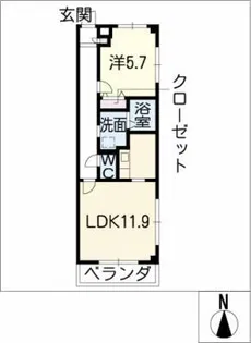 Surry-MA【4階】の間取り