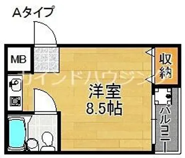プレアール住之江公園Ⅲ【5階】の間取り