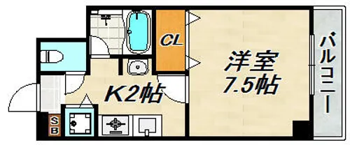 コートSK【4階】の間取り