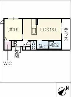 カストゥーラ【1階】の間取り