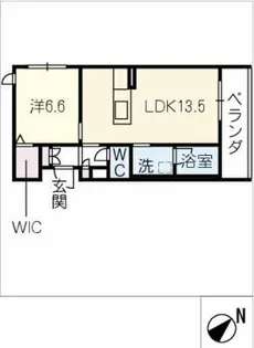 カストゥーラ【4階】の間取り