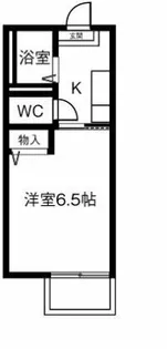 エスポワール原【203号室】の間取り