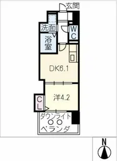 エルミナグラン【13階】の間取り
