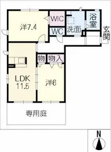 YAMAKO【1階】の間取り