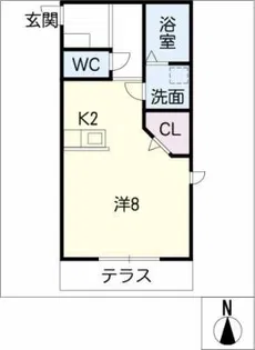 SNK【1階】の間取り