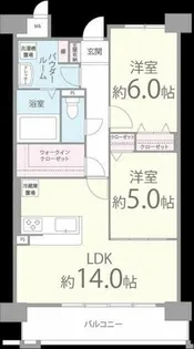 ネクスト吉塚【302号室】の間取り