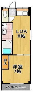 千島マンション【3階】の間取り