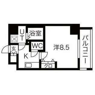 レジデンシア泉Ⅰ【5階】の間取り