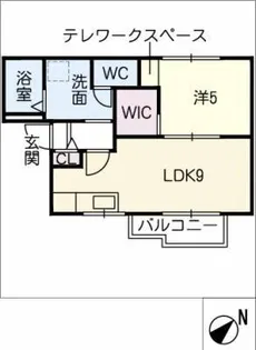 TOWNY K.S【1階】の間取り
