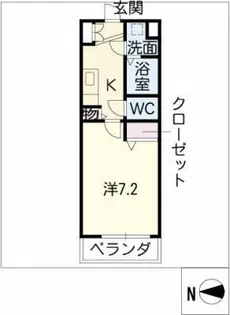 プラウランド小牧【9階】の間取り