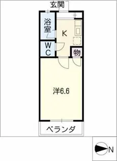 アーバン徳兵衛【1階】の間取り