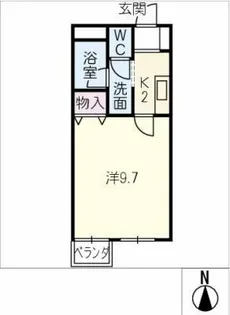 ハイツH&M【3階】の間取り