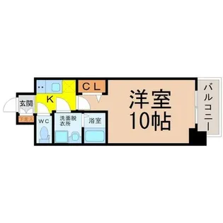 プレサンス上前津プレス【4階】の間取り