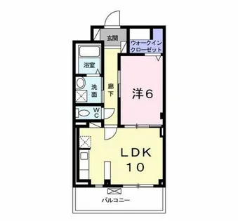 Annex 殿城【2階】の間取り