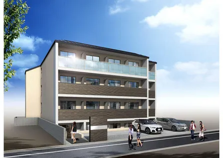 仮)中京区西ノ京東月光町新築マンション【2階】の外観