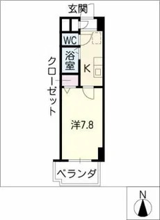 グランダ リュール【2階】の間取り