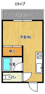 コーポロイヤル【3階】の間取り