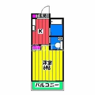 アネックス大産【308号室】の間取り