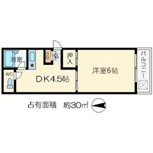 ラヴァリエ【5階】の間取り