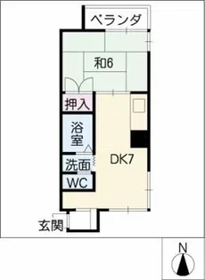 レスポアールかみまえづ【5階】の間取り