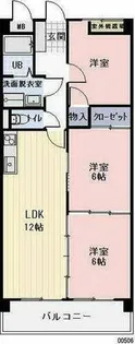 LIVEON【3階】の間取り