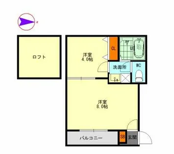 Morgan【1階】の間取り