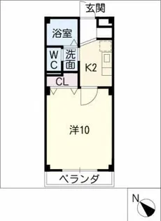 リバトーン風詩回廊【3階】の間取り