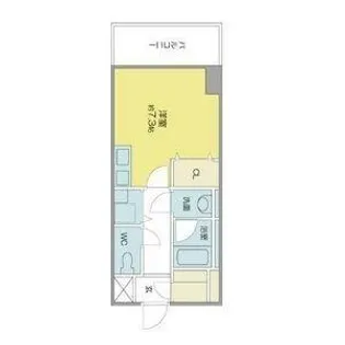 ベレーサ築地口ステーションタワー【12階】の間取り