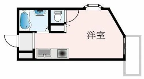 大阪府堺市東区白鷺町2丁【マンション】の間取り