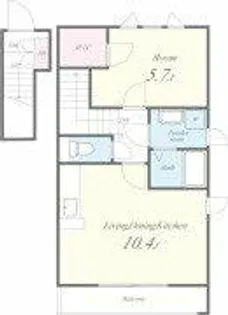 ティンカーベルRS【2階】の間取り