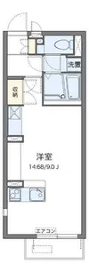 ミランダ阿星Ⅱ【2階】の間取り