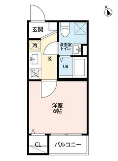 ジャルダン黒川【3階】の間取り