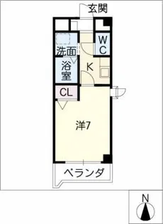 Sun House Ⅱ【1階】の間取り