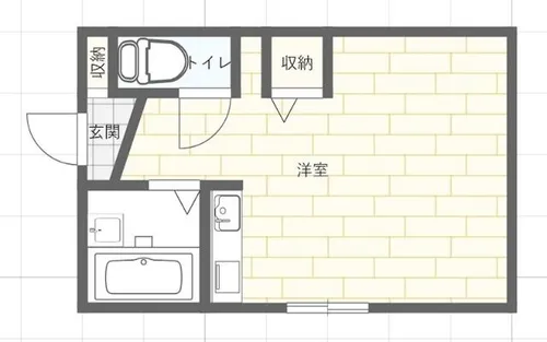 エリツィン坂元町【2階】の間取り