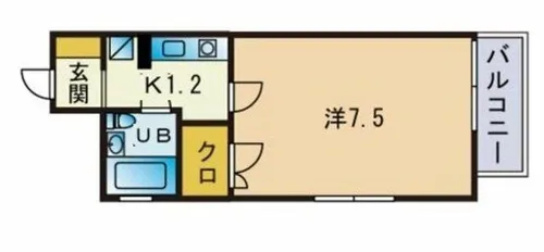ダイアパレス博多駅南【13階】の間取り