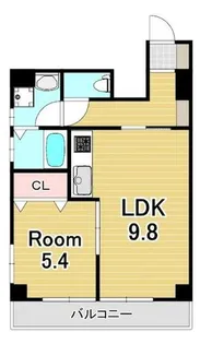 クッキィーⅢ【3階】の間取り