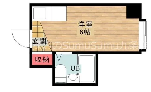 プレアデス九条【5階】の間取り
