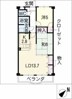 Park Avenue【4階】の間取り