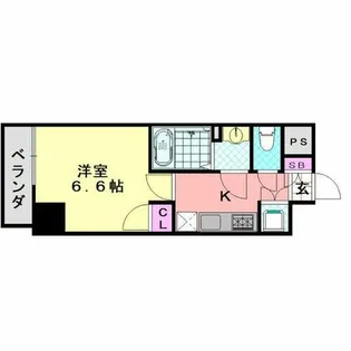 フォレストインサイド深井【2階】の間取り