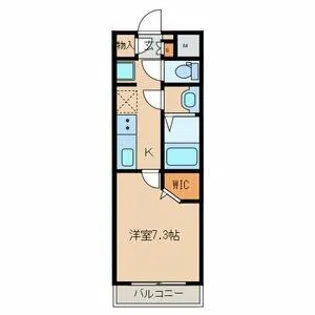 axis nagoya sw【9階】の間取り