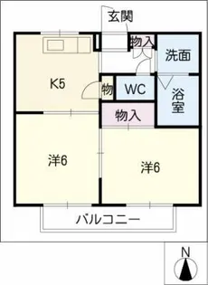 セフィラコート瑞穂 A棟【2階】の間取り