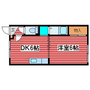 アドバンスコーポA【3階】の間取り