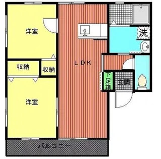 やえざくら【2階】の間取り