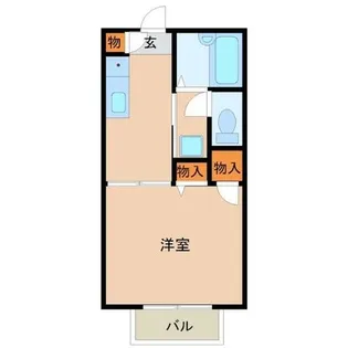 プティM.I【1階】の間取り