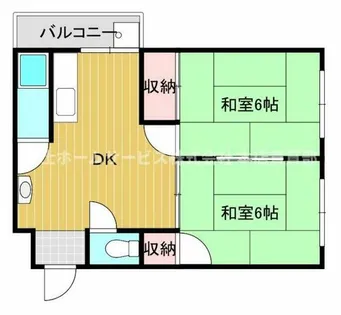 たきがわマンション【2階】の間取り