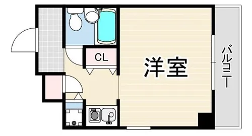 瑠璃甲東園【4階】の間取り