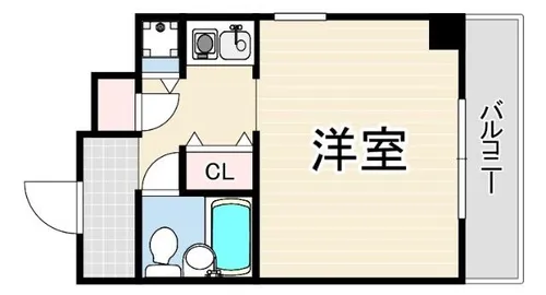 瑠璃甲東園【5階】の間取り