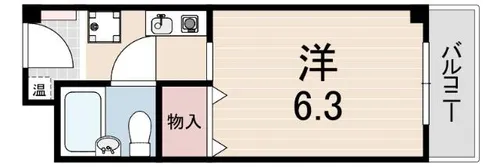 ベレーロ魚崎【2階】の間取り