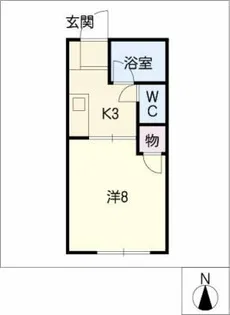 グリーンヒル新居【1階】の間取り